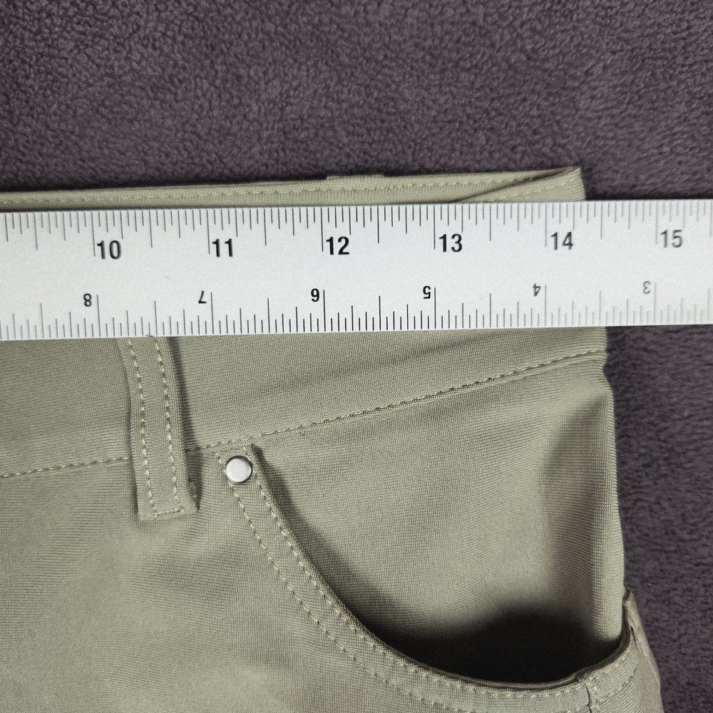Lululemon City Sleek 5 Pocket Pant 7/8 Womens 6 Rosemary Green Ankle Warpstreme - Picture 7 of 11